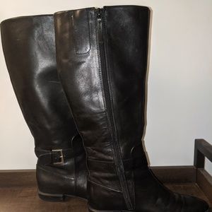 Nine West knee high boots.